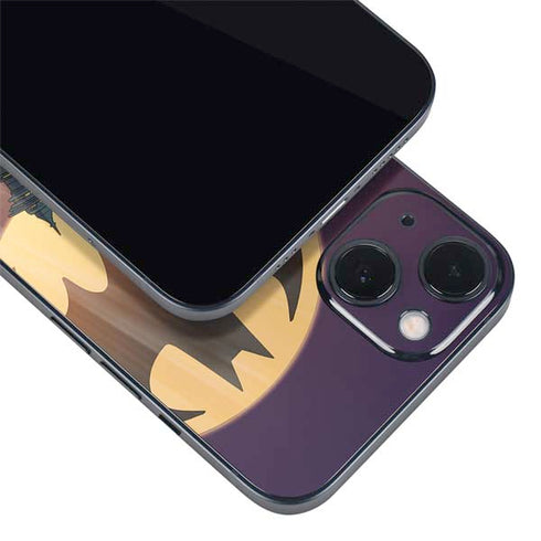 DC Comics Batman Action Pose 90's art iPhone 14 Plus Skin